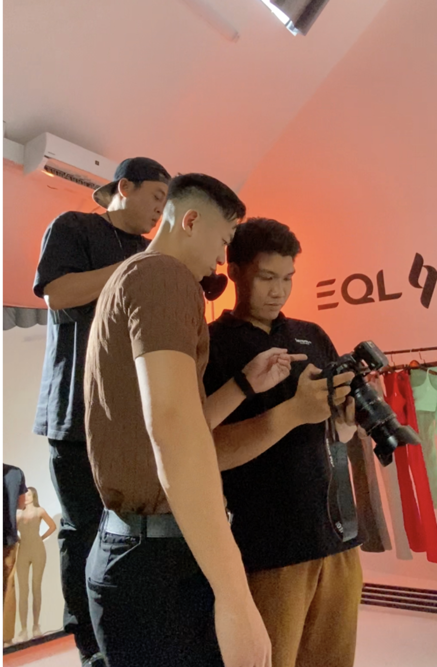 A real shoot
