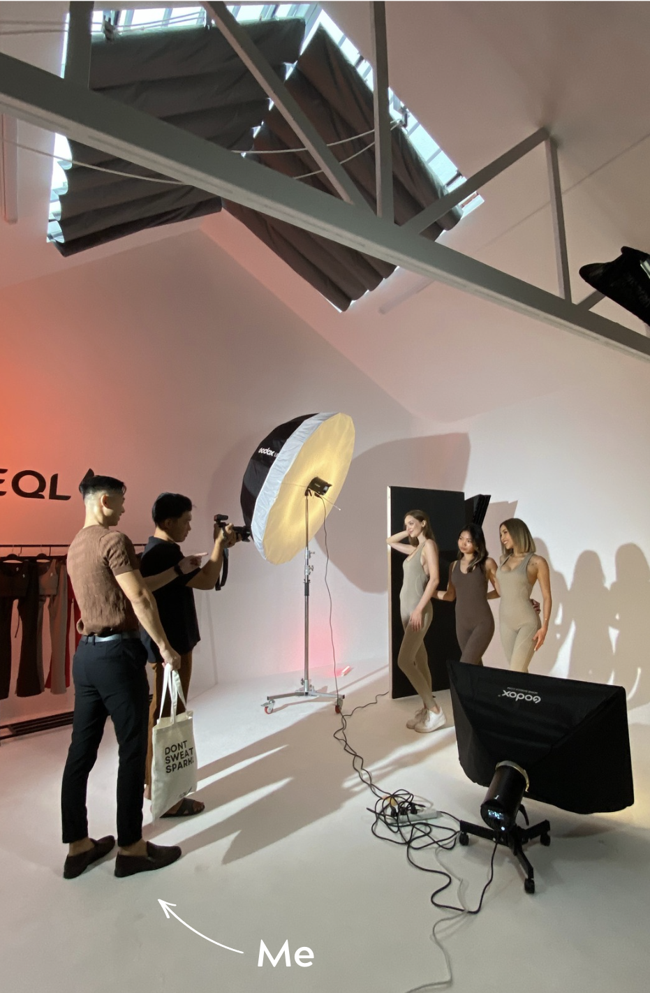 On set